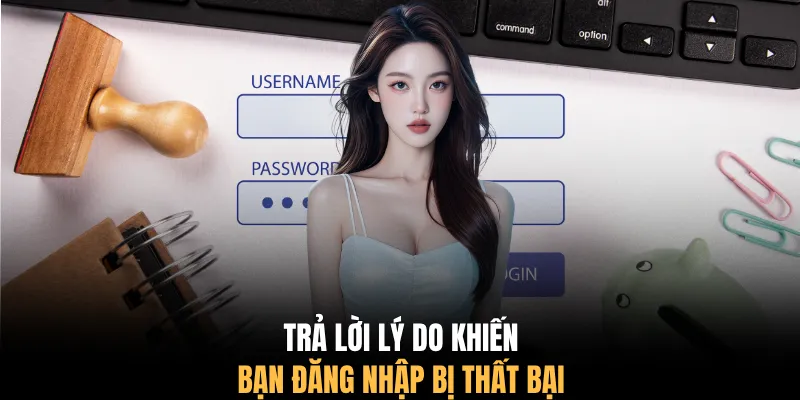 Trả lời lý do khiến bạn đăng nhập bị thất bại